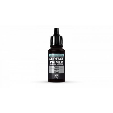 Vallejo 70602 Surface Primer - Black 17 ml.