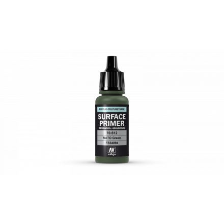Vallejo 70612 Surface Primer - NATO  Green 17 ml.
