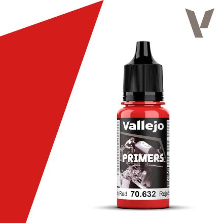 Vallejo Surface Primer - Bloody Red 18 ml