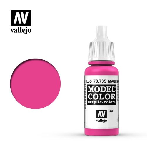 Vallejo Model Color 208 Magenta Fluorescent akril festék  70735