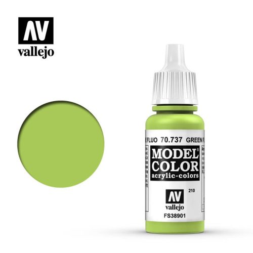 Vallejo Model Color 210 Green Fluorescent akril festék  70737