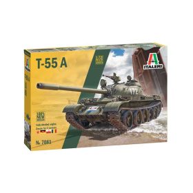 Italeri Italeri T-55 A  1:72 makett harcjármű (7081s)