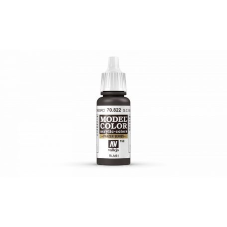 Vallejo Vallejo Model Color - German Cam.Black Brown akrilfesték (70822)