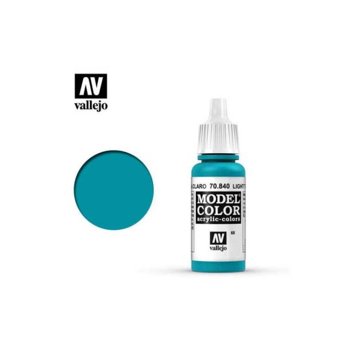 Vallejo Vallejo - Model Color - Light Turquoise (70840)