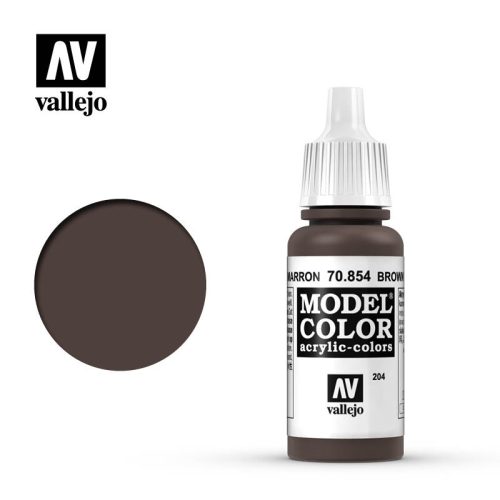 Vallejo Model Color 204 Brown Glaze akril festék  70854