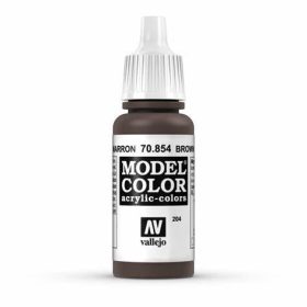Vallejo 70854 Model Color - Brown Glaze Barna (bronz/réz)
