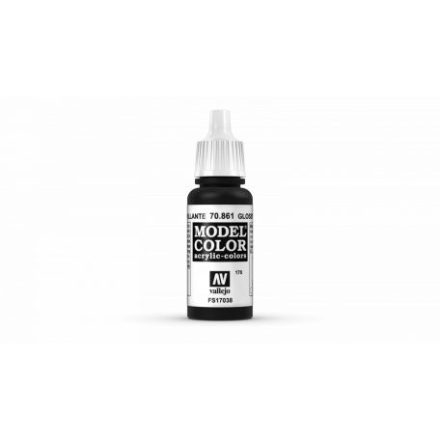 Vallejo Model Color - Gloss Black akrilfesték (70861)