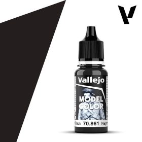Vallejo Model Color - Gloss Black Fekete