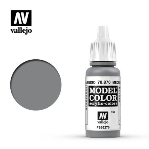 Vallejo Model Color 158 Medium Sea Grey akrill festék  70870