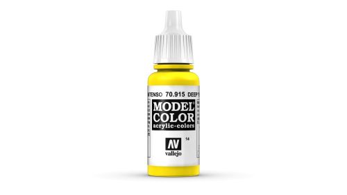 Vallejo Model Color 14 Deep Yellow akrill festék  70915