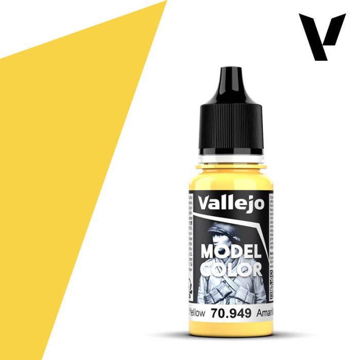 Vallejo Model Color - Light Yellow Sárga (arany)