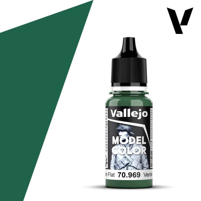 Vallejo Model Color - Park Green Flat Zöld