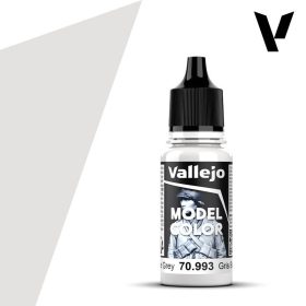   Vallejo Model Color - White Grey Fehér, Szürke (acél/ezüst)