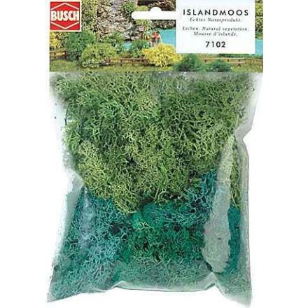 Busch Izlandi moszat világos- és sötétzöld (7102)