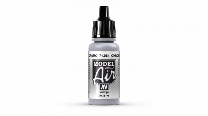 Vallejo 71064 Model Air - Chrome Szürke (acél/ezüst), Fémes