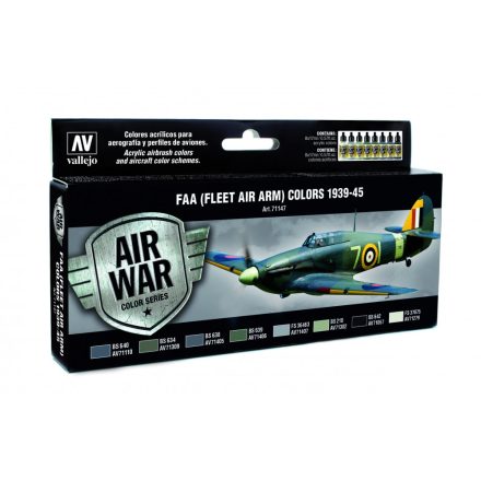 Vallejo 71147 Model Air - Fleet Air Arm (FAA) 1939-45 Paint set