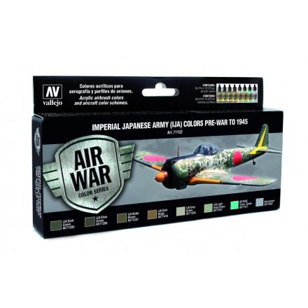 Vallejo 71152 Model Air - Imperial Japanese Army (IJA) Colors Paint set