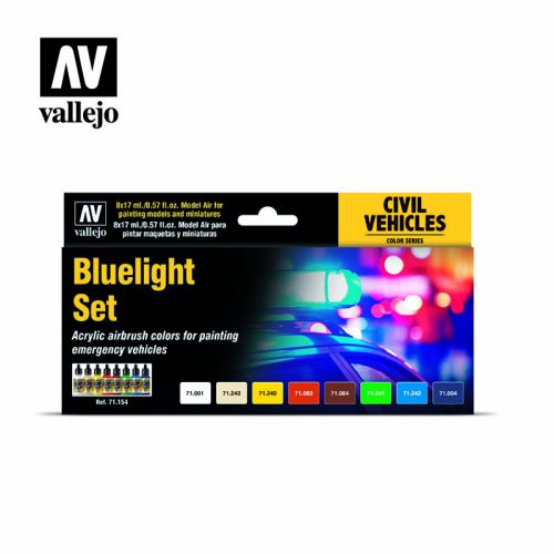 Vallejo Bluelight festék szett 71154