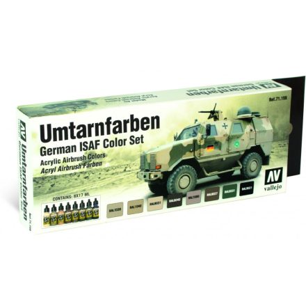 Vallejo 71159 Model Air - Umtarnfarben Paint set