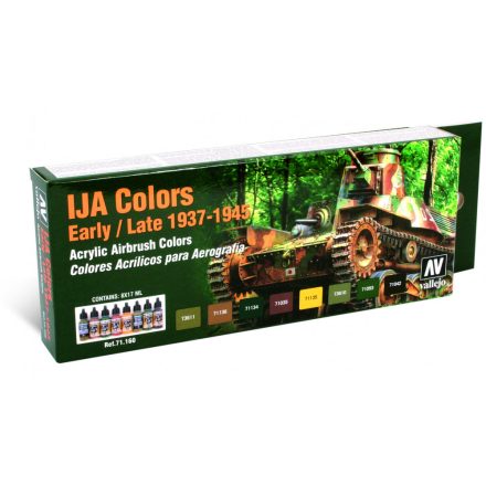 Vallejo 71160 Model Air - IJA Colors Early/Late Paint set