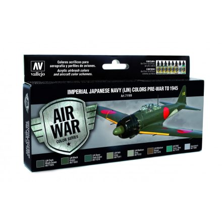 Vallejo 71169 Model Air - Imperial Japanese Navy (IJN) Colors Paint set