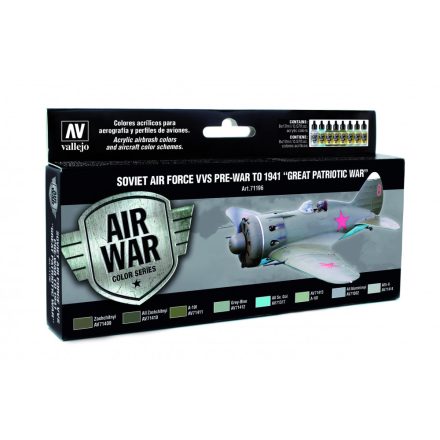 Vallejo 71196 Model Air - Pre-War To 1941 - Great Patriotic War Paint set