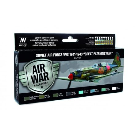 Vallejo 71197 Model Air - 1941 To 1943 - Great Patriotic War Paint set