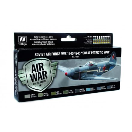 Vallejo 71198 Model Air - 1943  To 1945 - Great Patriotic War Paint set