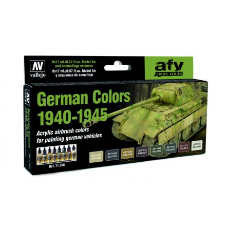 Vallejo 71206 Model Air - German WWII Colors 1940-1945 Paint set