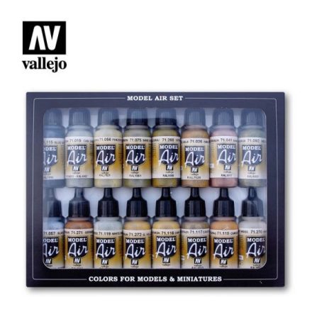 Vallejo 71208 Model Air - German WWII Europe & Africa Paint set