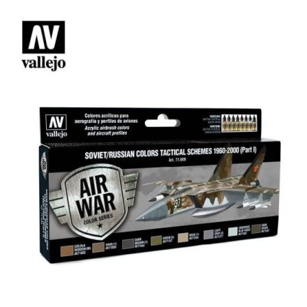 Vallejo 71609 Model Air - Soviet / Russian colors Tactical Schemes 1960-2000 (Part I) Paint set