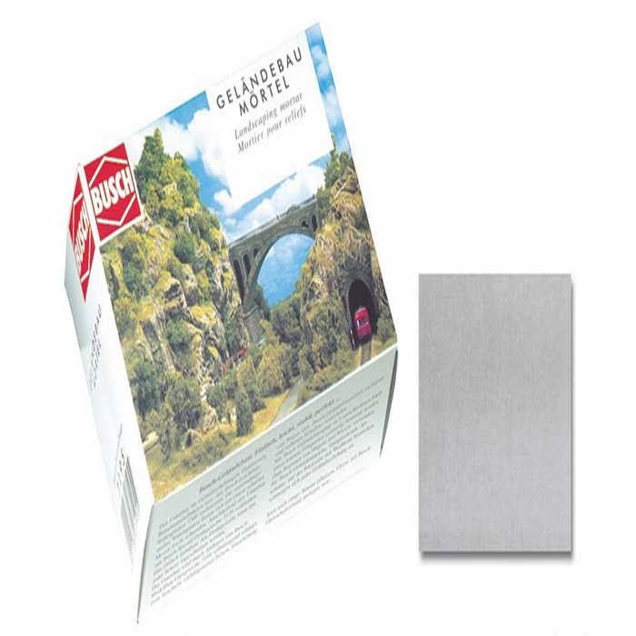 Busch Busch - Szürke terepépítő habarcs (7192)