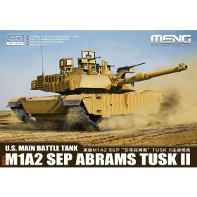   Meng Model 1:72 U.S. Main Battle Tank M1A2 SEP Abrams TUSK II