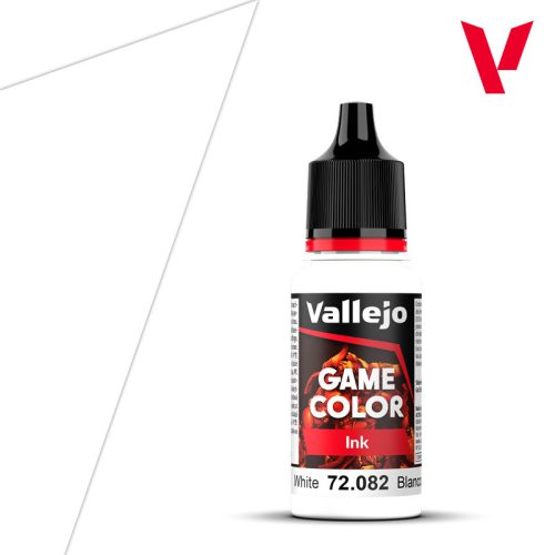 Vallejo Game Color Ink White akrilfesték 72082