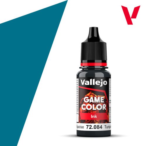 Vallejo Game Color Ink Dark Turquoise akrilfesték 72084