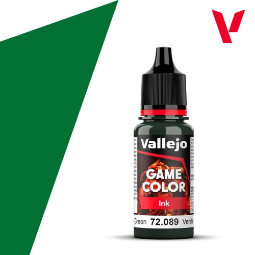 Vallejo Game Color Ink Green akrilfesték 72089