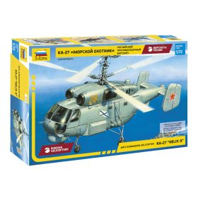   Zvezda Zvezda Kamov Ka-27 Submarine Hunter Helix A 1:72 makett tengeralattjáró (7214)