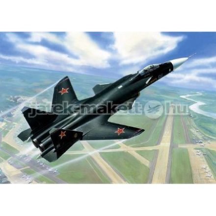 Zvezda Sukhoi SU-47 Berkut makett 1:72 makett repülő (7215)