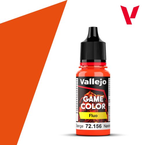 Vallejo Game Color Fluorescent Orange akrilfesték 72156