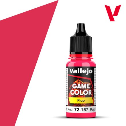 Vallejo Game Color Fluorescent Red akrilfesték 72157