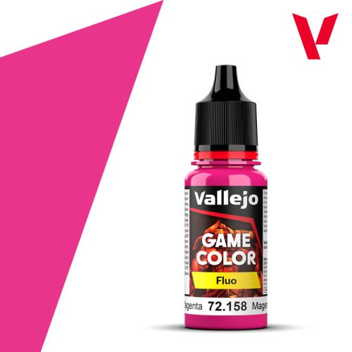 Vallejo Game Color Fluorescent Magenta akrilfesték 72158