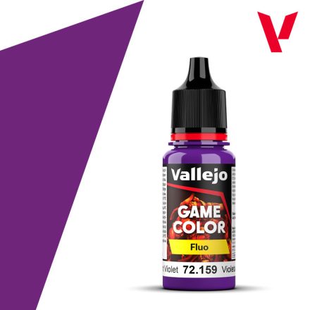 Vallejo Game Color Fluorescent Violet akrilfesték 72159