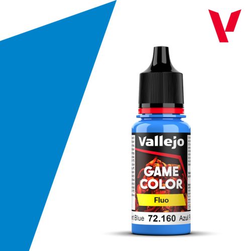 Vallejo Game Color Fluorescent Blue akrilfesték 72160