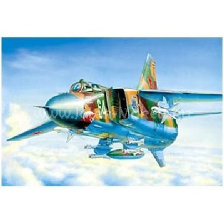 Zvezda MiG-23 MLD Flogger-K 1:72 makett repülő (7218)