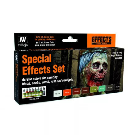 Vallejo 72213 Game Color - Special Effects Paint set