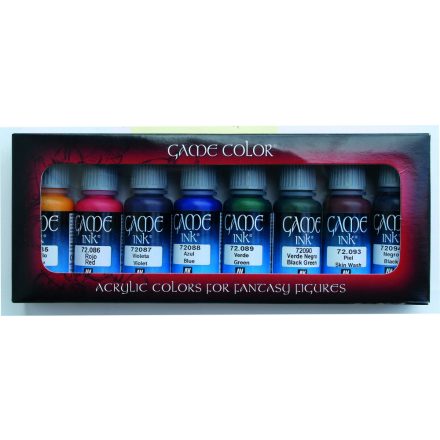 Vallejo 72296 Game Color - Game Inks Paint set