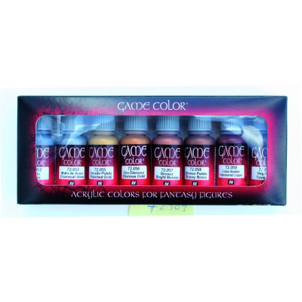 Vallejo 72303 Game Color - Metallic Colors Paint set