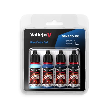 Vallejo Game Color - Blue Color Color Set
