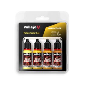 Vallejo Game Color - Yellow Color Set Sárga (arany)