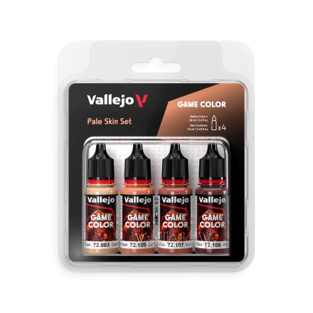 Vallejo Game Color - Pale Skin Color Set